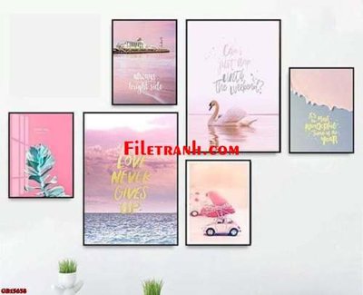 File in ấn File gốc in bộ tranh decor treo tráng gương canvas GB15638 (bản gốc) chất lượng cao