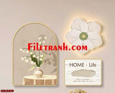 Download file gốc File gốc in bộ tranh decor treo tráng gương canvas GB15639 (in lụa) tranh 3D