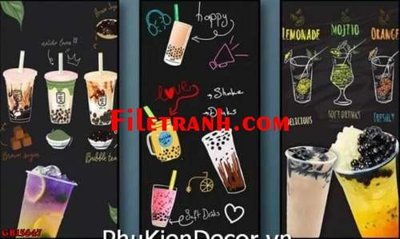 File in ấn File gốc in bộ tranh decor treo tráng gương canvas GB15647 (bản gốc) sắc nét