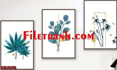 Tải file File gốc in bộ tranh decor treo tráng gương canvas GB15652 (gốc) in ấn chất lượng