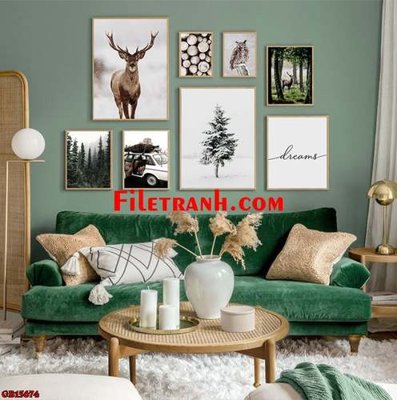 Download file File gốc in bộ tranh decor treo tráng gương canvas GB15674 (gốc) in mica đèn LED