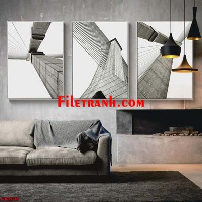 Mua file gốc File gốc in bộ tranh decor treo tráng gương canvas GB15718 (chất lượng) tại Filetranh.com