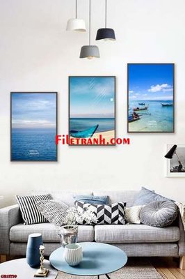 File gốc File gốc in bộ tranh decor treo tráng gương canvas GB15739 (thiết kế) cho in ấn