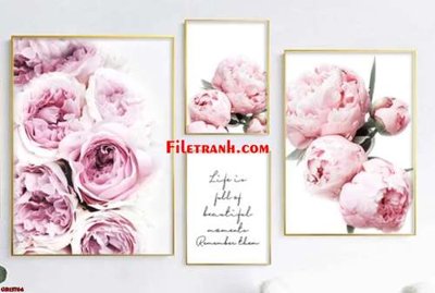 Download file File gốc in bộ tranh decor treo tráng gương canvas GB15764 (gốc) in mica bàn thờ