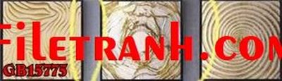 File gốc File gốc in bộ tranh decor treo tráng gương canvas GB15775 (in ấn) màu sắc trung thực