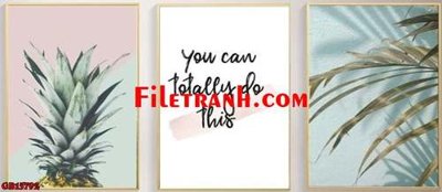 File PSD File gốc in bộ tranh decor treo tráng gương canvas GB15792 (chất lượng in ấn)