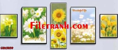 File gốc in tráng gương File gốc in bộ tranh decor treo tráng gương canvas GB15839 chi tiết