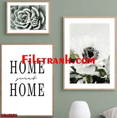 Tải file File gốc in bộ tranh decor treo tráng gương canvas GB15850 (gốc) làm file in ấn