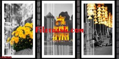 File in ấn File gốc in bộ tranh decor treo tráng gương canvas GB15860 (bản gốc) từ file gốc