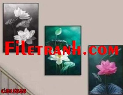 File gốc File gốc in bộ tranh decor treo tráng gương canvas GB15888 (cho in ấn) từ kho Filetranh
