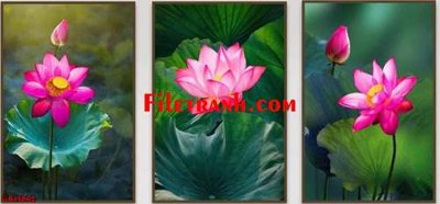 File gốc File gốc in bộ tranh decor treo tráng gương canvas GB15892 (thiết kế) độc quyền