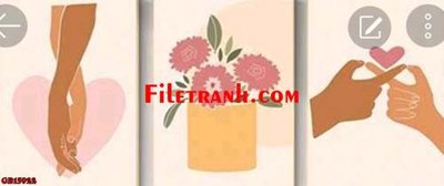 File gốc File gốc in bộ tranh decor treo tráng gương canvas GB15922 (in tráng gương) ốp tường