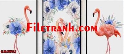 File ảnh File gốc in bộ tranh decor treo tráng gương canvas GB15923 (gốc) in biển hiệu