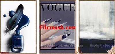 Tải file File gốc in bộ tranh decor treo tráng gương canvas GB16058 (gốc) làm tranh trang trí
