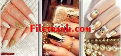 File gốc File gốc in bộ tranh decor treo tráng gương canvas GB16061 (in lụa) trang trí tường