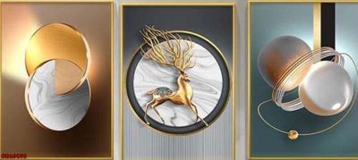 Download file gốc File gốc in bộ tranh decor treo tráng gương canvas GB16076 (độ nét cao)