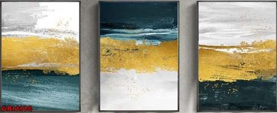 File tranh quảng cáo File gốc in bộ tranh decor treo tráng gương canvas GB16102 (file gốc) chuyên nghiệp