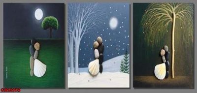 Download file tranh PSD File gốc in bộ tranh decor treo tráng gương canvas GB16105 để chỉnh sửa