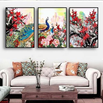 File gốc File gốc in bộ tranh decor treo tráng gương canvas GB16108 (chủ đề hiện đại) trang trí