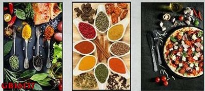 File in trần File gốc in bộ tranh decor treo tráng gương canvas GB16137 (bản gốc) mây trời