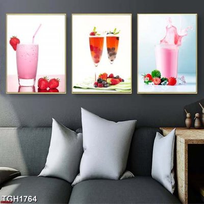 File in trần File gốc in bộ tranh decor treo tráng gương canvas GB16174 (bản gốc) trời sao