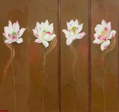 Download file ảnh gốc File gốc in bộ tranh decor treo tráng gương canvas GB16223 để in ấn