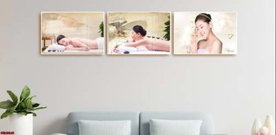 File gốc File gốc in bộ tranh decor treo tráng gương canvas GB16243 (dành cho quảng cáo)