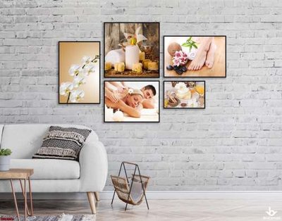 File PSD File gốc in bộ tranh decor treo tráng gương canvas GB16254 (bản gốc) chất lượng nhất