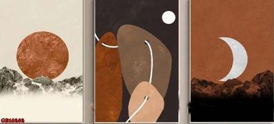 Tải file File gốc in bộ tranh decor treo tráng gương canvas GB16262 (ảnh gốc) file AI/EPS