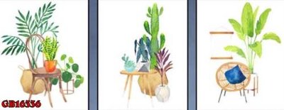 File in ấn cao cấp File gốc in bộ tranh decor treo tráng gương canvas GB16336 (file gốc)