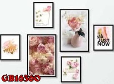 File gốc in ấn File gốc in bộ tranh decor treo tráng gương canvas GB16360 (sẵn sàng tải về)