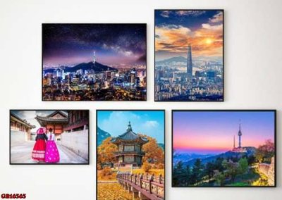 File in ấn File gốc in bộ tranh decor treo tráng gương canvas GB16363 (bản gốc) chất lượng cao
