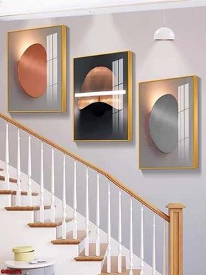 File gốc File gốc in bộ tranh decor treo tráng gương canvas GB16371 (in ấn) màu sắc trung thực