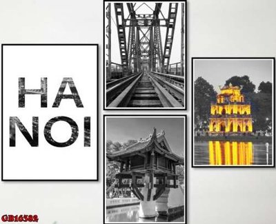 File in trần File gốc in bộ tranh decor treo tráng gương canvas GB16382 (file gốc) chủ đề vũ trụ