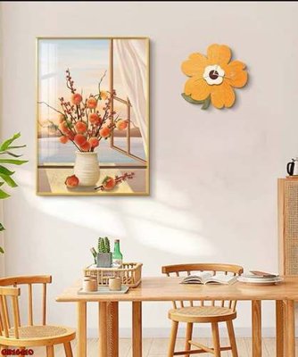 File gốc File gốc in bộ tranh decor treo tráng gương canvas GB16410 (cho in UV) siêu nét