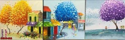 Tải về file gốc File gốc in bộ tranh decor treo tráng gương canvas GB16422 (chuẩn in ấn)