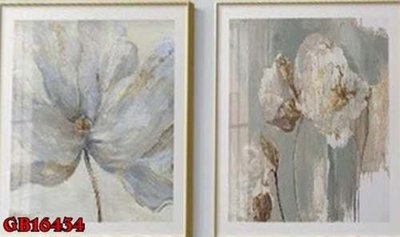 File tranh File gốc in bộ tranh decor treo tráng gương canvas GB16434 (gốc) in vải canvas