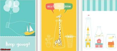 Tải file gốc File gốc in bộ tranh decor treo tráng gương canvas GB16446 (in bạt) quảng cáo