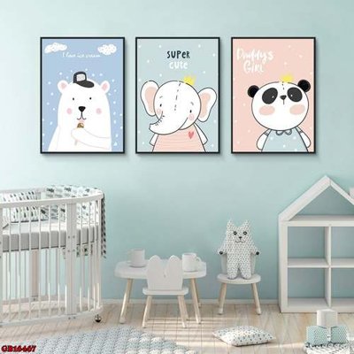 Tải file File gốc in bộ tranh decor treo tráng gương canvas GB16467 (gốc) in nhanh