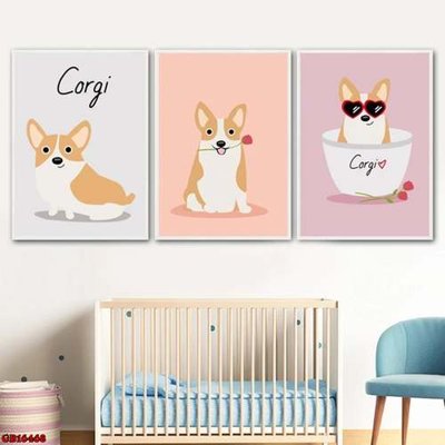 File gốc File gốc in bộ tranh decor treo tráng gương canvas GB16468 (phong cách) cổ điển