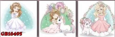 Tải file File gốc in bộ tranh decor treo tráng gương canvas GB16495 (gốc) chủ đề phong thủy