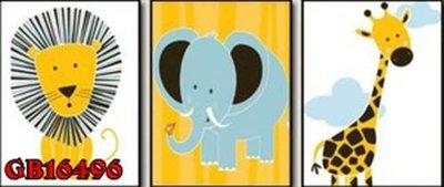 File tranh trang trí File gốc in bộ tranh decor treo tráng gương canvas GB16496 (tải file gốc)