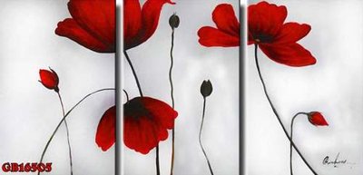 File in mica File gốc in bộ tranh decor treo tráng gương canvas GB16505 (bản gốc) sắc sảo