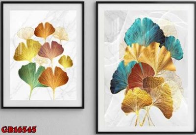 Tải file File gốc in bộ tranh decor treo tráng gương canvas GB16545 (gốc) chủ đề tâm linh