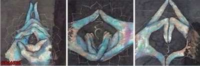 File tranh File gốc in bộ tranh decor treo tráng gương canvas GB16556 (bản gốc) in canvas