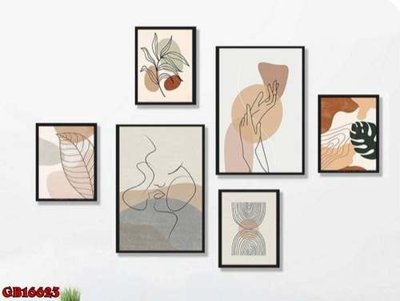 File gốc File gốc in bộ tranh decor treo tráng gương canvas GB16623 (ảnh chi tiết) để in ấn