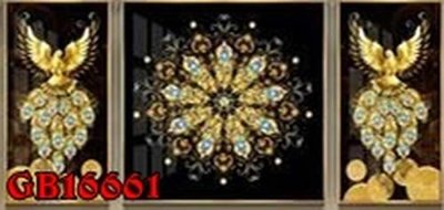 Tải file File gốc in bộ tranh decor treo tráng gương canvas GB16661 (PSD) cho in ấn quảng cáo