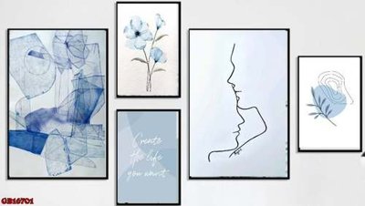 Tải file File gốc in bộ tranh decor treo tráng gương canvas GB16701 (gốc) in tranh tráng gương