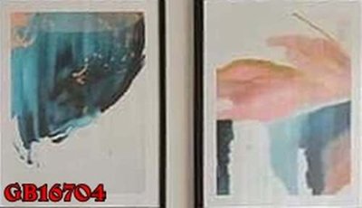 Ảnh gốc File gốc in bộ tranh decor treo tráng gương canvas GB16704 (siêu chi tiết) để in ấn