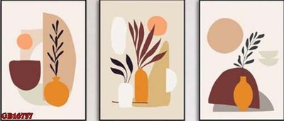 Download file gốc File gốc in bộ tranh decor treo tráng gương canvas GB16757 (dùng cho in ấn)